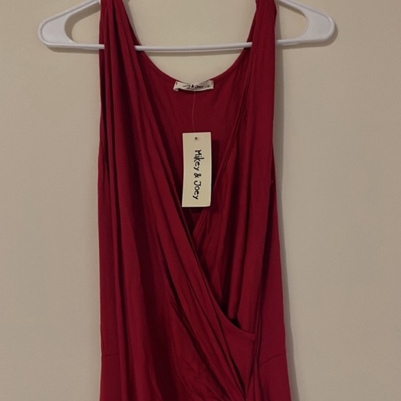 Red Midi Dress - Picture 2 of 6